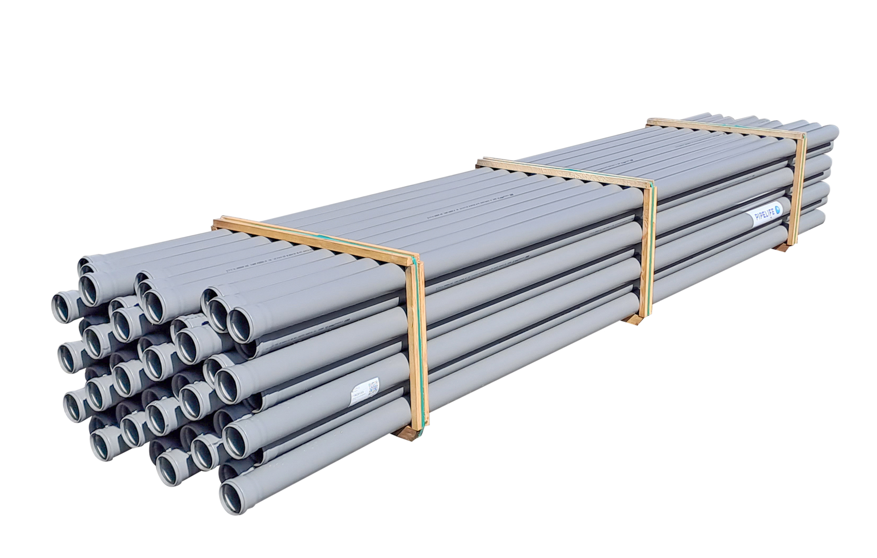 PVC buis SN4 - 125mm - 5m